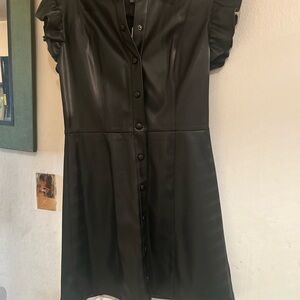 Steve Madden leather dress